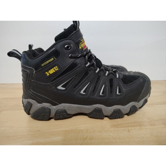 Thorogood Crosstrex 804-6490 IMET Composite safety toe Hiker Boots Black Mens 8W main image 6